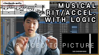 Perfect RitAccel In Logic Pro While Maintaining Hit Points Bonus Tip Rubato [upl. by Hakceber449]