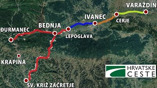 Projekt brza cesta VARAŽDIN  IVANEC  KRAPINA [upl. by Lekar708]