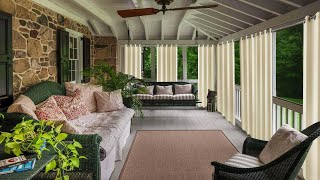 STUNNING 100 PERGOLA DESIGN WITH DRAPES IDEAS  HOW TO CREATE PERGOLA LIVING SPACE WITH CURTAINS [upl. by Claudianus]