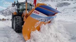 Steyr Traktoren im Winterdienst  German [upl. by Olcott781]