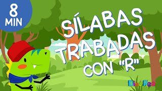 SÍLABAS TRABADAS CON quotRquot Vocabulario para niños  Aprende a leer  DinoPeq 🦖 [upl. by Thorfinn]