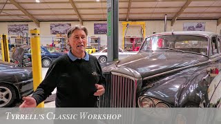 Bizarre Bentley S2 Brakes  Tyrrells Classic Workshop [upl. by Raama]