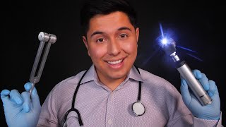 ASMR  Detailed Ear to Ear Medical Exam  Eyes Ears Mouth Nose amp MORE [upl. by Nyrrek793]