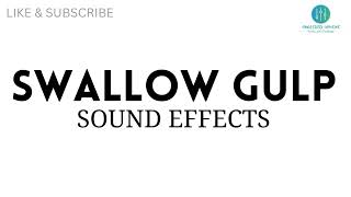 Swallow Gulp Sound Effects  Download Free Sound Effects [upl. by Gautier]