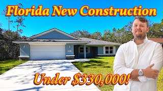 Central FL New Construction Home Tour  Under 330000  Movein Ready for Christmas 🏡🎄 [upl. by Danella]