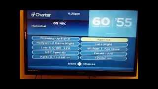 Select Charter On Demand or HD Channel [upl. by Chas]