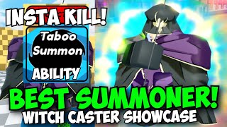 New 6 Star Witch Caster INSTA KILLS ANY UNIT NEW BEST SUMMONER in ASTD  Showcase [upl. by Halyhs]