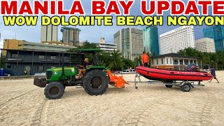 MANILA BAY UPDATEWOW DOLOMITE BEACH NGAYON Miz July [upl. by Shayn163]