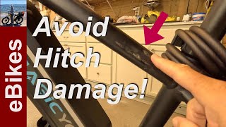 e bike Hitch Carrier Damage  E Bike Maintenance Tips [upl. by Ymirej]