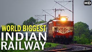 दुनिया कि सबसे बडी रेलसेवा quotभारतीय रेलquot  Indian Railway Greatest Ever [upl. by Finny506]