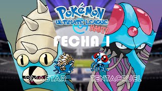 Temporada 2  Fecha 1 OMASTAR vs TENTACRUEL [upl. by Hamford]