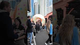 Melbourne Australia Donut Festival 2024 Queen Victoria Market walkingtour citywalk [upl. by Weyermann]