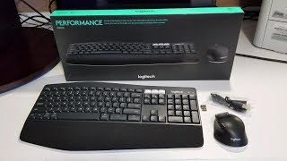 Logitech Performance MK850 Unboxing Review and Setup for 3 Computers [upl. by Romilly]