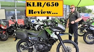 2017 kLR 650 MODIFIED vs STANDARD Differences and Quick REVIEW [upl. by Melise]