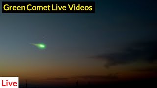 C2022 E3 ZTF Green Comet Live Videos [upl. by Namso]