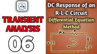 DC Response of an RLC CircuitDifferential Equation Method [upl. by Chelsy454]