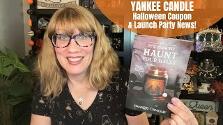 YANKEE CANDLE Halloween Coupon amp Launch Party News [upl. by Oigimer261]