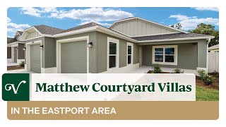 Discover Matthew Courtyard Villas in The Village of Moultrie Creek [upl. by Nazay]