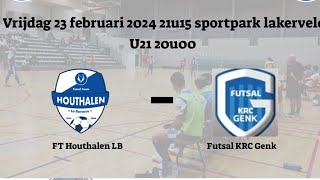 FT HOUTHALEN LA BARACCA A amp RACING GENK FUTSAL 1erhelft houthalenlabaracca racinggenk genkfutsal [upl. by Prud]