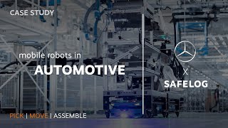 Success Story Mobile Roboter von SAFELOG in der MercedesBenz Factory 56 [upl. by Spence]