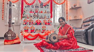 Serene Beats of the Mridangam 🌼  Vaishnavi Potukuchi [upl. by Yenots]