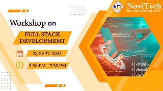 Workshop on Full Stack Development  Tamil  Full Stack Developer Roadmap  NoviTech [upl. by Canica]