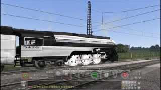 Train Simulator 2014 HD New York Central J3a Hudson 90 MPH Speed Test With 24 Car Amfleet Train [upl. by Seligmann]