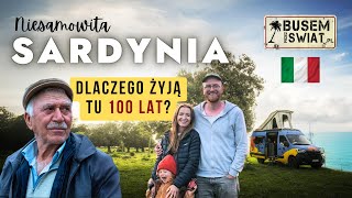 Niesamowita SARDYNIA kamperem w 6 tygodni TOP atrakcje i tajemnica długowieczności [upl. by Aehtrod]