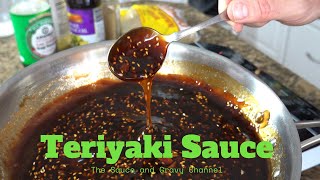 Teriyaki Sauce  Pantry Style Teriyaki Sauce  At Home Teriyaki Sauce  Easy Homemade Teriyaki Sauce [upl. by Emiatej203]