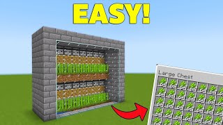 Easy Automatic Sugarcane Farm in Minecraft Bedrock Hacks That Everyone Should Know [upl. by Yllom]