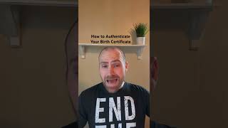 Authenticate Your Birth Certificate Today ￼ [upl. by Yborian]