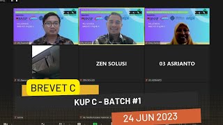 Brevet Pajak C Batch 1  Ketentuan Umum dan Tatacara Perpajakan C [upl. by Land]