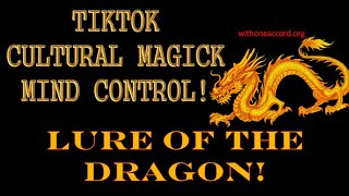 🔥 LURE of the DRAGON TIKTOK Cultural Magick amp Mind Control [upl. by Lac256]