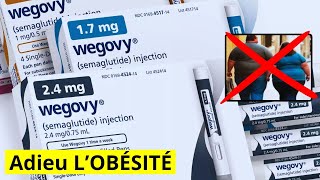 Incroyable  Le Médicament ANTIOBÉSITÉ Mis Sur Le Marché  Wegovy [upl. by Oirottiv]