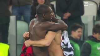 Del Piero e Seedorf scambio della maglia [upl. by Kerat386]