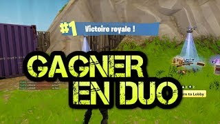 GAGNER EN DUO  FORTNITE BATTLE ROYAL  PS4 [upl. by Yxor]