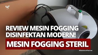 REVIEW MESIN FOGGING DISINFEKTAN MODERN  FOGGING MACHINE DISINFECTION STERILIZER alatkesehatan [upl. by Sundin]