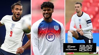 National Pride Jordan Henderson Dominic CalvertLewin and Tyrone Mings on representing England [upl. by Orimlede549]