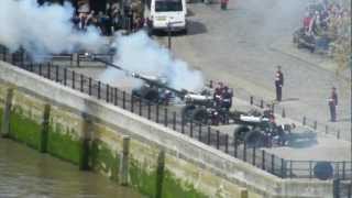 Tower of London gun fire [upl. by Bradford577]