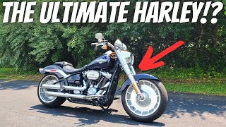 IS the FAT BOY 114 The ULTIMATE Harley Davidson Motorcycle [upl. by Kiran72]