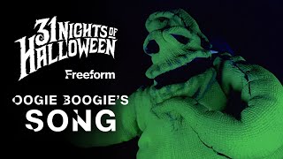 Oogie Boogies Song  The Nightmare Before Christmas  Freeform [upl. by Niatsirt]