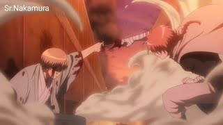 Okita Sougo vs Kamui  Gintama legendado ptbr [upl. by Nohsyar]