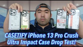 CASETIFY iPhone 13 Pro Crush Ultra Impact Case Drop Test [upl. by Solracnauj718]