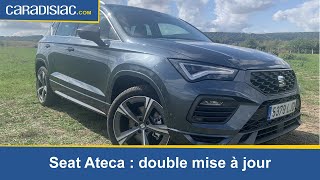 Essai  Seat Ateca  double mise à jour [upl. by Frederich572]