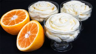 OrangenMousseDessert in 5 Minuten Ein erfrischendes Sommerdessert Jeder sucht nach diesem Rezept [upl. by Clarke856]