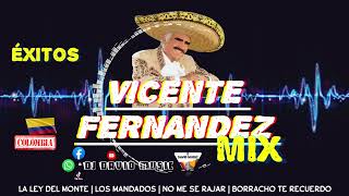 🔥Vicente Fernández 👑 MiX Edición 2024 ✘ Intro Oficial Dj David Music  Éxitos Populares 🎶 [upl. by Arva]