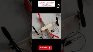 Simple Mini Drone using coreless MotorMini drone kese banate hai shorts drone viral diy [upl. by Aicire639]