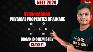 Hydrocarbon  Physical Properties of Alkane  Master Organic Chemistry  NEET 2024  Riyaz🔥 [upl. by Otrebmal]