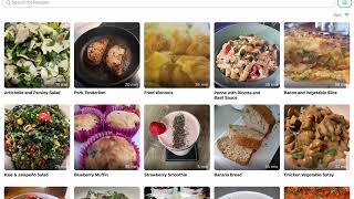 Adding Recipes to a Meal Plan on FatSecret [upl. by Ynwat932]