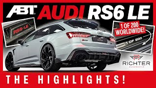 ABT RS6 Legacy Edition – The Highlights  Richter Automotive [upl. by Airotkciv]